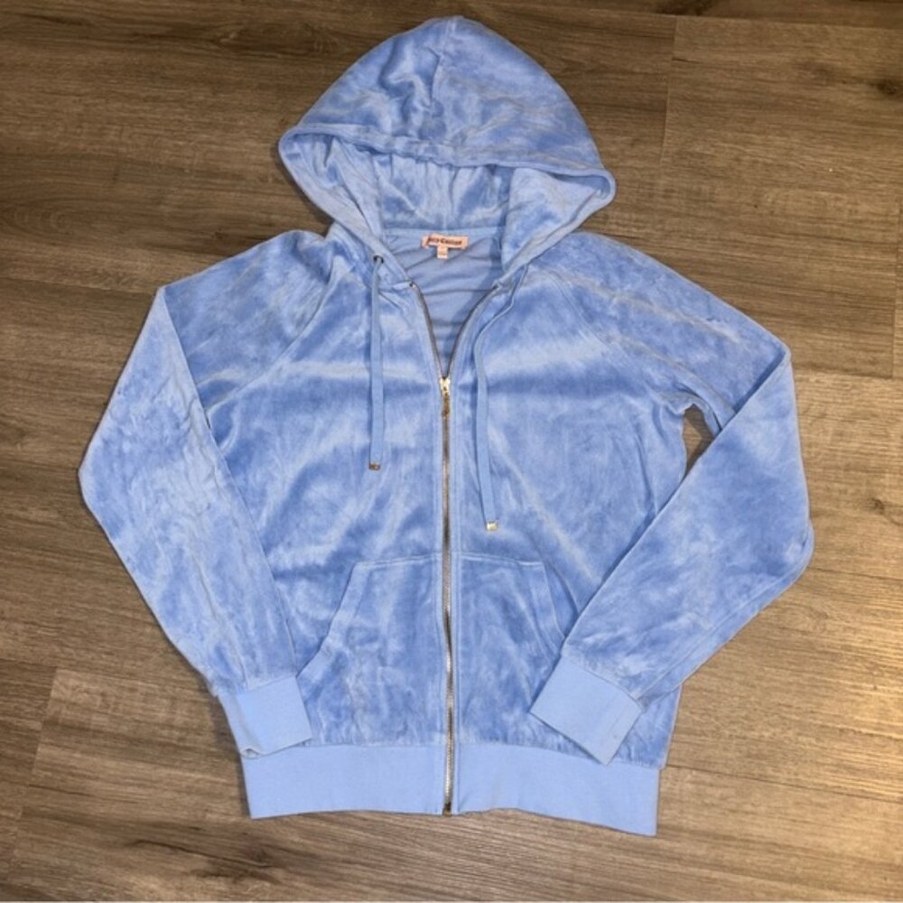 Juicy Couture Full Zip Velour Hoodie